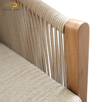 Transferencia térmica de aluminio, muebles de exterior, Hotel, balcón, jardín, comedor, silla de ratán con cojín
