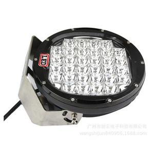 Faros delanteros LED de 185W y 9 pulgadas para camión 4x4 todoterreno, 37 Uds. * 5W, lámpara de trabajo de conducción SPOT con cubierta Biue negra y roja - Product Image 6