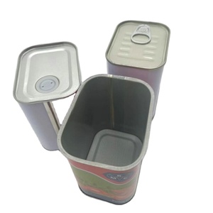 Boîte trapézoïdale vide avec clé - Idéale pour les collations, <span class=keywords><strong>le</strong></span> pain, les sandwichs et <span class=keywords><strong>le</strong></span> bœuf en conserve - Product Image 1