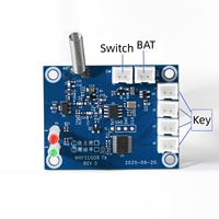 Módulo de Transmisión de Larga Distancia ASK / FSK / OOK de 433MHz, Control de Transmisión GPIO / UART / SWIM, Módulo RF con Antena de Resorte