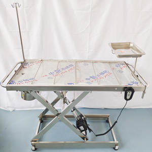 Fabrika kaynağı 304 paslanmaz çelik Pet ameliyat masası için hayvan hastane veteriner ameliyat masası - Product Image 6