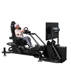 อุปกรณ์เกมแข่งรถขนาดใหญ่ที่จำลองการแข่งรถอย่างสมจริงอย่างชาญฉลาด - Product Image 3