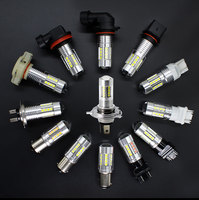 Prix usine Led feu de recul W21W T20 7440 7443 P21W 1156 1157 BA15S BAY15D 45W Canbus voiture arrêt/frein/feu arrière conduite lampe