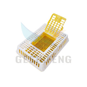 Cages de transport en plastique PE pour la ferme Cage de panier de poulet pour le transport de volailles - Product Image 1