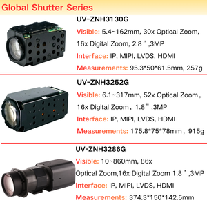 Module de caméra 3MP 30x Global Shutter |   <span class=keywords><strong>Image</strong></span> du cible en mouvement sans distorsion |   Détection intelligente, anti-buée optique et 60 ips - Product Image 4