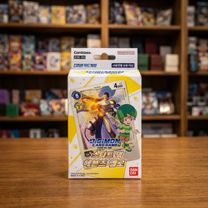 ชุดการ์ดเริ่มต้น Digimon TCG รุ่น STK-3 สีเหลืองเฮฟเว่นส์ 1 กล่อง 54 ใบ การ์ดสำเร็จรูปจากโรงงานเกาหลี ซีลปิดอย่างแน่นหนา การ์ดสะสมอนิเมะ ขายส่ง - Product Image 2
