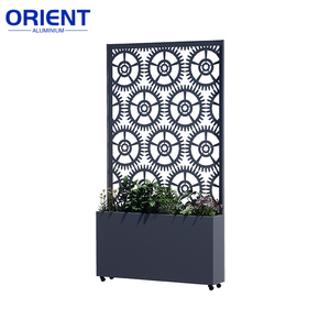Jardinera Metálica, Diseño Personalizado Disponible, Maceta Cuadrada, Jardinera de Aleación de Aluminio Impermeable - Product Image 4