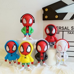 ขา<span class=keywords><strong>ย</strong></span>ส่งฟิกเกอร์ 3 มิติ พีวี<span class=keywords><strong>ซี</strong></span> แอคชั่<span class=keywords><strong>น</strong></span>ฟิกเกอร์ <span class=keywords><strong>มา</strong></span>ร์เวล สไปเดอร์แม<span class=keywords><strong>น</strong></span> ของเล่<span class=keywords><strong>น</strong></span>ฮีโร่กีฬาจิ๋วน่ารักสำหรับเด็ก ของตกแต่งกีฬาสำหรับเด็กแบบกำหนดเอง - Product Image 2