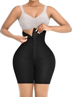 BBL Shapewear Shorty sculptant taille haute 2 en 1 sans couture, respirant et gainant, avec coussinets amovibles et rehausseur de fesses push-up
