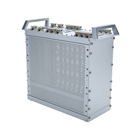 Subrack 3U 4U 5U 6U Boîtier de distribution en aluminium IP54 de haute qualité, personnalisé, montable en rack 19 pouces, Châssis Schroff pour