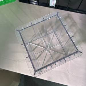 <span class=keywords><strong>ABS</strong></span>-Kunststoff 150mm Würfelform Labor-Testausrüstung für Beton Transparent für Prüfung 150*150*150mm Gussform - Product Image 5