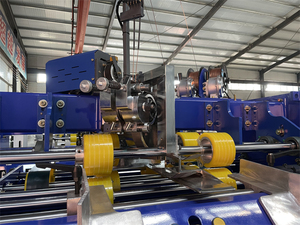 Máy làm thùng carton sóng hộp carton khâu máy bán tự động - Product Image 3