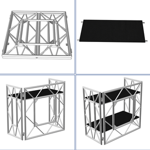 Table de <span class=keywords><strong>DJ</strong></span> <span class=keywords><strong>pliable</strong></span> / Comptoir de <span class=keywords><strong>DJ</strong></span> / Table de <span class=keywords><strong>DJ</strong></span> portable - Product Image 1