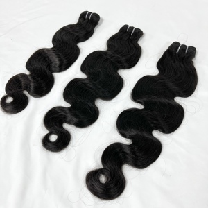 Cabello Virgen Filipino, Malayo y Camboyano de un Solo Donante, Sin Procesar, Liso Natural, con Puntas de Una Sola Capa - Product Image 6