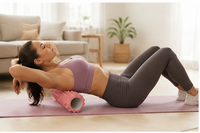 Rodillo de Espuma EVA Ligero para Fitness, Yoga, Estiramiento y Relajación Muscular
