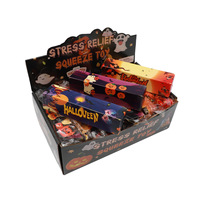 Nouveau Jouet Anti-Stress en PU en forme de Bâton de Beurre à Rebond Lent pour Noël et Halloween, Jouet à Presser en Forme de Fleur d'Amour