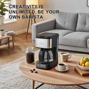 <span class=keywords><strong>เครื่อง</strong></span><span class=keywords><strong>ชง</strong></span><span class=keywords><strong>กาแฟ</strong></span>เอสเพรสโซกึ่งอัตโนมัติ <span class=keywords><strong>SOKANY</strong></span> 1800 วัตต์ 1.8 ลิตร สแตนเลส พร้อมแรงดัน 12 บาร์ ตั้งเวลา รักษาความร้อน สำหรับใช้ในบ้านและโรงแรม - Product Image 4