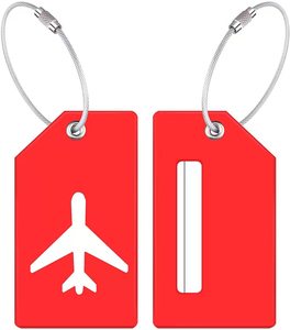 Hang Tag Silicone Luggage Tags for Travel Bag Standard Size Privacy Protection Label Flight Baggage Clothing Luggage Accessories - Product Image 3