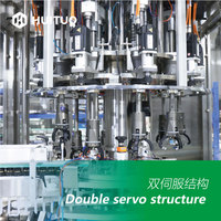 Machine de capsulage de distributeur électrique entièrement automatique pour pompe de bouteille rotative de lotion de corps de shampooing pour le roulement d'emballage de carton en verre