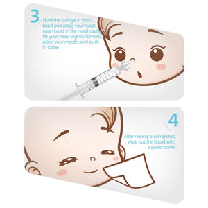 <span class=keywords><strong>2</strong></span> Stück Baby Nose Clean Needle Tube Säuglings baby pflege Nasen sauger Reiniger 10ML Baby Rhinitis Nasen spüler - Product Image 4