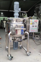 50L 100L 150L 200L 300L Réservoir de mélange à double enveloppe Homogénéisateur à haut cisaillement Réservoir de mélange de shampooing