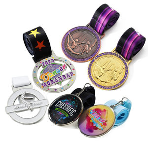 Fabricant Médaille personnalisée 3D <span class=keywords><strong>Namel</strong></span> Logo Médailles en métal en alliage de zinc Or Argent Cricket Basketball Football américain Médailles de football - Product Image 4