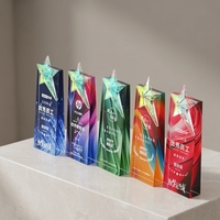 Personnalisation du trophée en cristal K9 avancé personnalisé Creative Honor Champion Souvenir Crafts Award Plaque Sports Medal Team Trophy