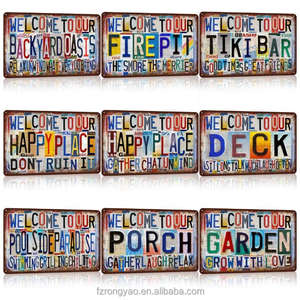 Proveedor Líder en Letreros Metálicos Vintage de Advertencia, Decoración de Pared, Placa de Metal Personalizada de 20x30CM, Venta al por Mayor de Letreros Metálicos Variados - Product Image 5