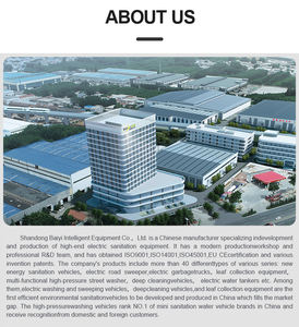 Nettoyeur de routes de rue électrique entièrement fermé avec système de poussière automatique pour le nettoyage extérieur - Product Image 6