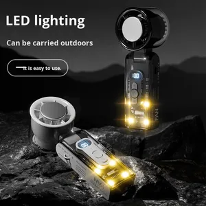 Ventilador de Mano Personal Pequeño con Base, Producto Popular, Ventilador de Mano de Clase A, Más de Cinco Ventiladores de Bolsillo - Product Image 1