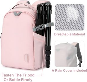 Free sample <b>Camera</b> Bag <b>Backpack</b> Professional for DSLR SLR Mirrorless <b>Camera</b> Waterproof Laptop Back Pack 14 Inch - Product Image 3