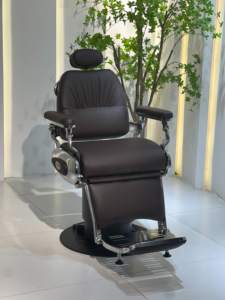 Sillón de Barbería Eléctrico de Fábrica, Sillón de Barbería Retro de Lujo de Alta Gama, Sillón de Peluquería Eléctrico Ajustable, Sillón de Cuidado del Cabello Especializado para Salón de Belleza - Product Image 4