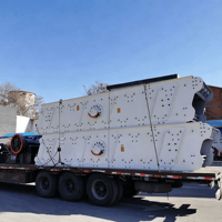 Crible vibrant 30-275t/h, alimentation 400mm, 15kW, machine de criblage à 3 étages pour la production de granulats, sable et gravier 3YK1548