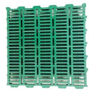 Piso de listón de plástico de cerdo de 600*600mm de <span class=keywords><strong>alta</strong></span> calidad de PP de ingeniería utilizado para jaulas de animales - Product Image 2