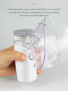 Shengzhichu NE-M01VET <span class=keywords><strong>Nebulizer</strong></span> Jaring Veteriner untuk Anjing & Hewan Peliharaan - Pengoperasian Mudah - Product Image 3