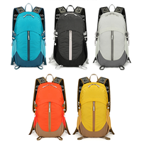 Sac à dos de randonnée et d'escalade unisexe léger 18L en nylon imperméable avec logo personnalisé pour les sports et voyages en plein air