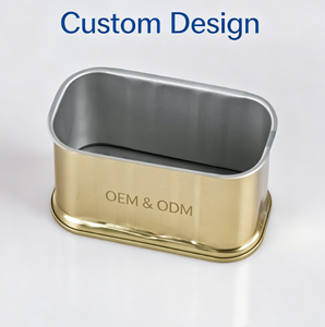 Envase de tres piezas de forma cilíndrica rectangular para carne de lata estilo <span class=keywords><strong>Spam</strong></span> - Product Image 6