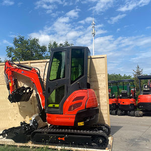 Escavatore a buon mercato Ce Epa Kubota Bagger 1 Ton 2 Ton 3.5 Ton cingoli escavatori spedizione gratuita Mini escavatore scavatori - Product Image 5