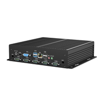 Mini PC Industrial G26 6 Com 8 USB Sin Ventilador I3 2330M 2117U J1900 J6412 I7-1165G7 RS232 Ubuntu ITX Barebone Linux Embedded IPC