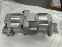 Pompe à engrenages hydraulique D65WX-15 pour bulldozer Komatsu D65, compatible avec D61PX-15, D65WX-15 et 702-16-01340 702-16-01341