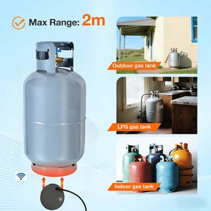 Hete Aanbieding LPG2412-ESP Magnetische Bodemgemonteerde Ultrasone Transducer Contactloze WiFi LPG Olie Brandstoftanks Gasfles Niveaumeter - Product Image 6