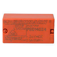 Te controle de relé industrial eletrônico, controle de relé à prova d' água pe014024 carga 5a ac 250v pcb spdt 5pin bobina 24volt dc relé
