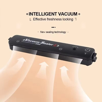 Machine de scellage automatique sous vide multifonctionnelle pour aliments ménagers Machine d'emballage en plastique Appareils de conservation des aliments de cuisine