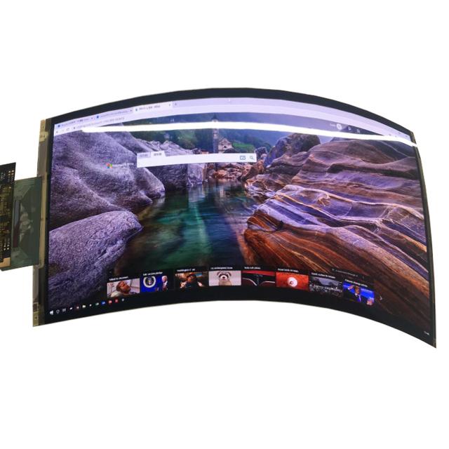 Newest 10 inch 2208*1242 MIPI IPS Flexible OLED Display 10.13inch Bendable AMOLED Screen with Oncell Touch Panel Driver Board