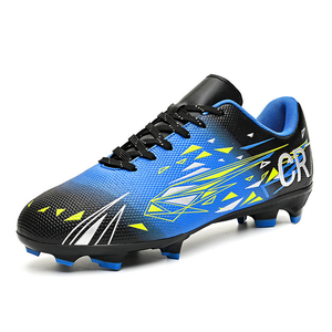 Nouvelles chaussures de futsal 10 crampons avec logo personnalisé, antidérapantes, pour sports de plein air, semelle intérieure de football, unisexe, printemps été automne hiver, taille US 6 - Product Image 5