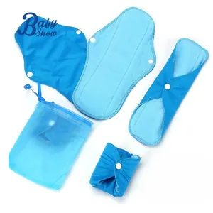 Années d'expérience de production Tampons de coton menstruel en tissu Personnalisables Durables Protège-slip Serviette Tampon menstruel lavable