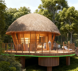 Casas Prefabricadas Modernas de Aluminio de Lujo con Diseño Ecológico, Resistentes al Agua y al Fuego, Fáciles de Instalar, para Villas y Apartamentos - Product Image 1