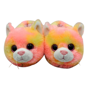 รองเท้าแตะขนปุยปุยขนฟู,รองเท้าแตะอุ่นทำจาก PVC เลือกโลโก้ได้เอง + ผ้าฝ้าย Pp - Product Image 4