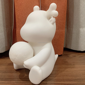 Lampada <span class=keywords><strong>Luna</strong></span> Orso in Resina Fluida Fai da Te, Regalo Aziendale Artistico Fatto a Mano, Orso Abbracciabile Doodle, Vendita all'Ingrosso - Product Image 3
