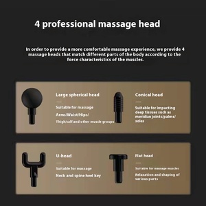 Pistola de película de doble cabeza de mano para uso doméstico de Grado Profesional, nuevo estilo, masajeador de cabeza de perno de Fitness corporal para relajación muscular - Product Image 2
